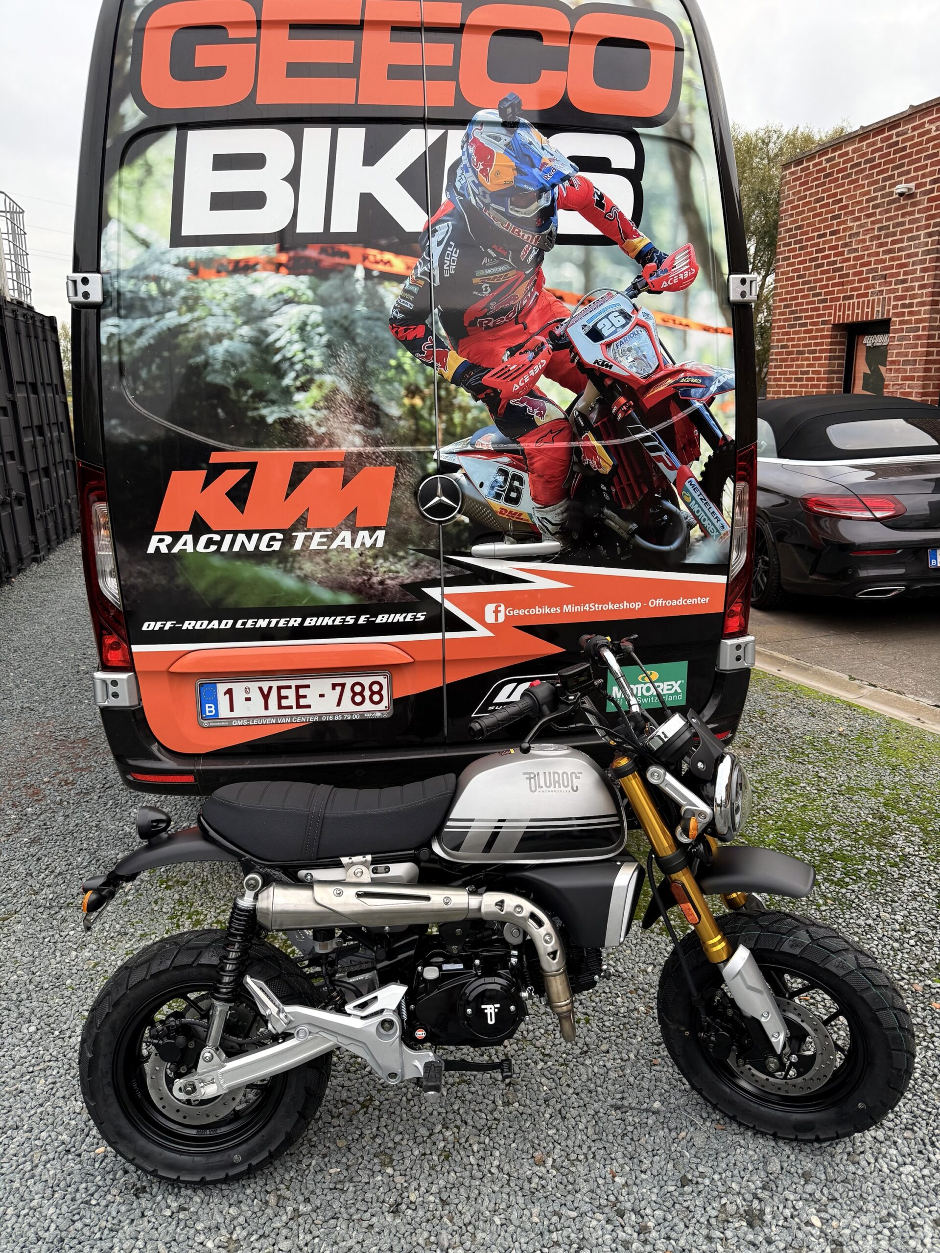 BLUROC X-BONGO 125CC - TITANIUM GREY