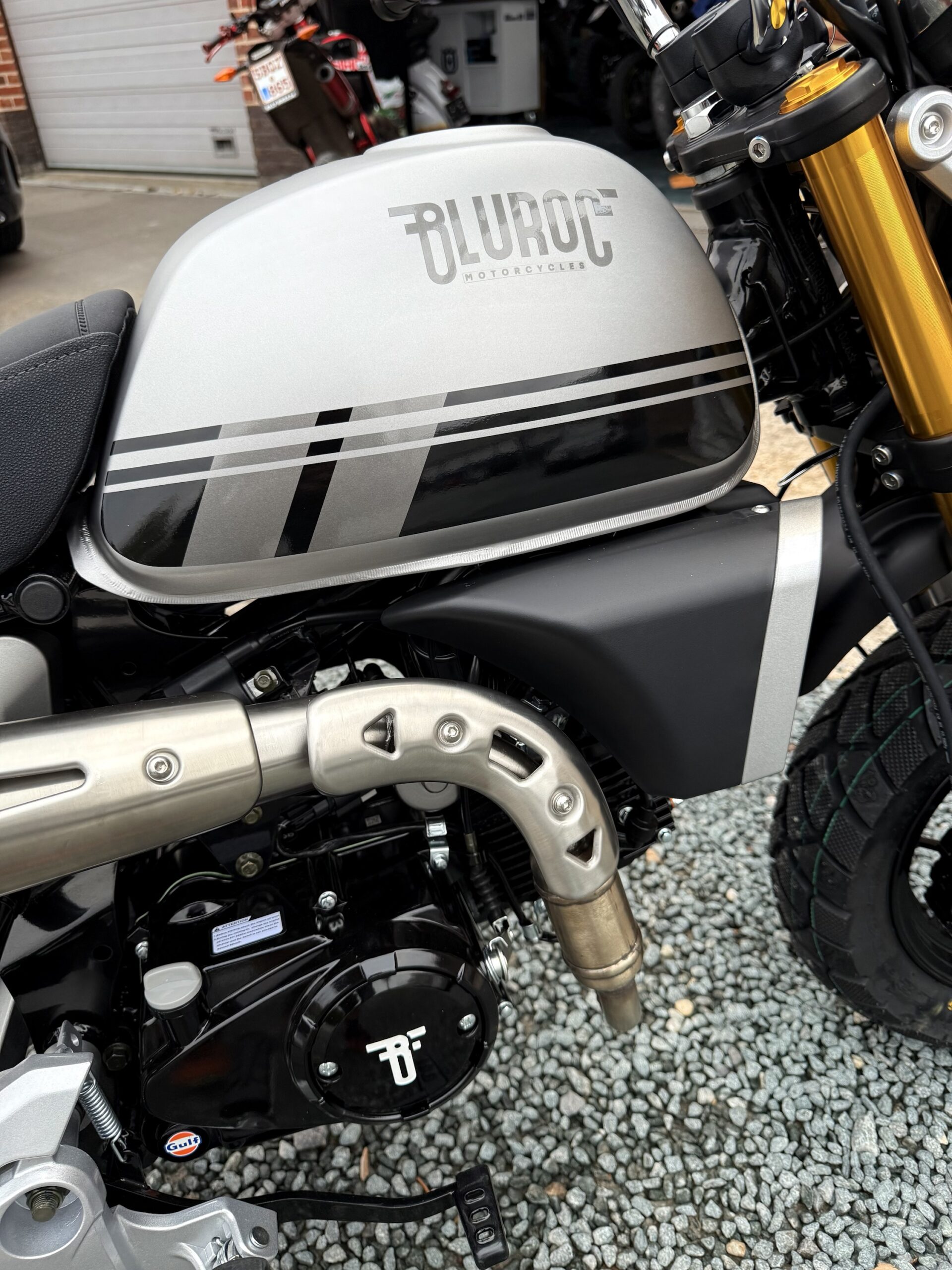 BLUROC X-BONGO 125CC - TITANIUM GREY - Afbeelding 2