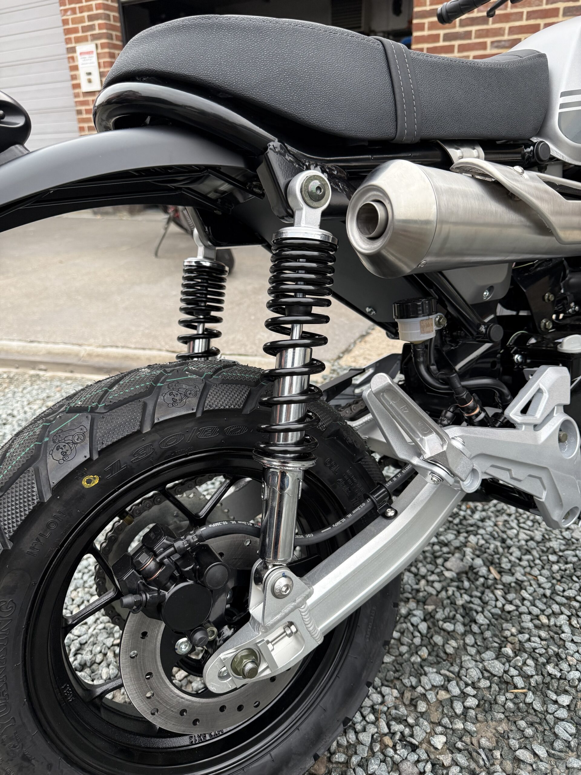 BLUROC X-BONGO 125CC - TITANIUM GREY - Afbeelding 4