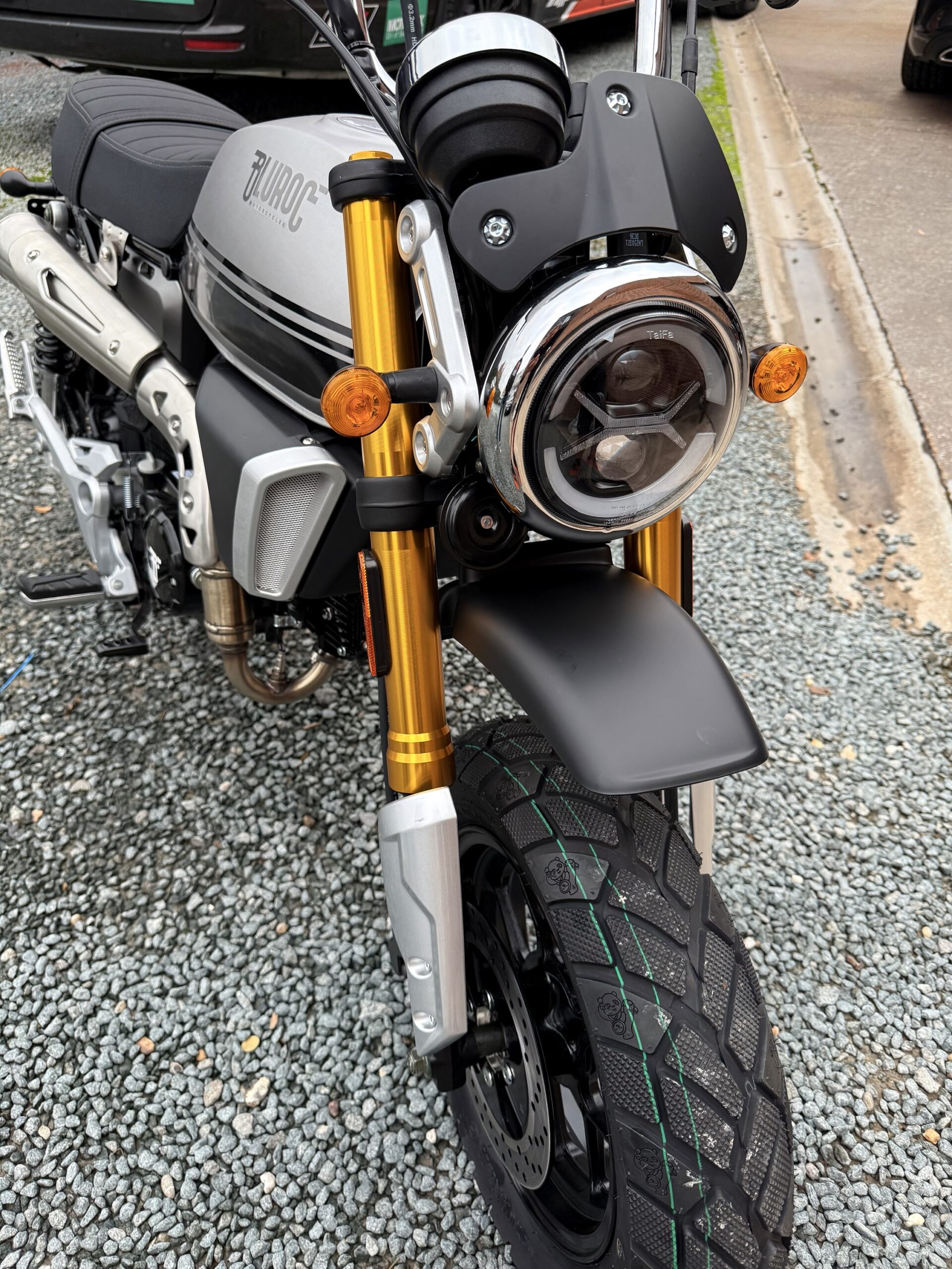 BLUROC X-BONGO 125CC - TITANIUM GREY - Afbeelding 5